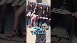 Unboxing AESPA - Whiplash Album Speed Version