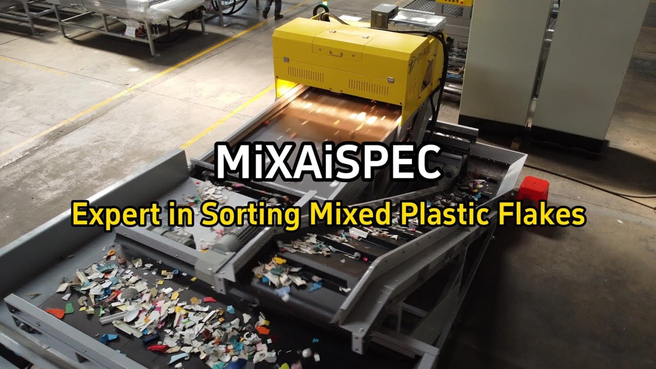 The Expert In Sorting Mixed Plastic Flakes Youtube