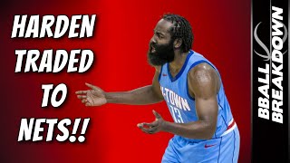 JAMES HARDEN TRADED TO NETS Live Show