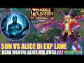 Sun Vs Alice Di EXP Lane, Cara Rotasi Sun EXP Lane, Sun EXP Lane Terbaru, Emblem Build Sun, MLBB-S29