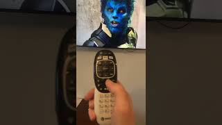 Operating the Direct TV remote control