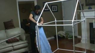 How to build an indoor playhouse or fort