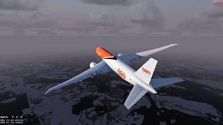 8700k in p3d 4.1: PMDG 777 from pacsim kslc to flightbeam ksfo over ftx Norcal