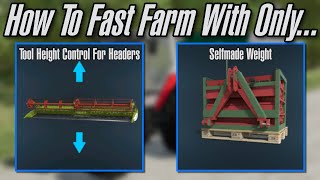 How To Fast Farm With Only Two Mods! | Farming Simulator 22