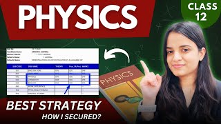 Score 100/100 in Physics🔥CBSE Class 12th LAST 10DAYS STRATEGY FOR PHYSICS 👍🏻Best tips with Notes!