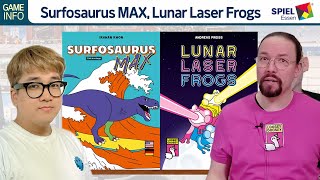 Surfosaurus MAX, Lunar Laser Frogs  Loosey Goosey Games  | Spiel Essen 2023