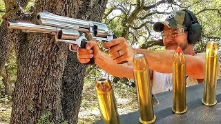 Гигантский револьвер... больше, чем .500 S&W Magnum | Разрушительное ранчо | Перевод Zёбры