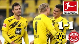 Borussia Dortmund vs Frankfurt 1-1  Extended Highlights & Goal 2021 HD