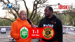 Amazulu 1-1 Kaizer Chiefs | Benni Was Robbed Today | Tso Vilakazi