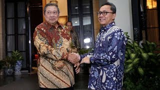 Bertemu dengan SBY, Zulkifli Hasan Bahas Misi Visi Pasangan Cawapres yang akan Diusung