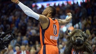 NBA - Westbrook nasty putback dunk (Oklahoma City Thunder x Denver Nuggets) [11.01.2015]