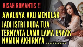 KISAH ROMANTIS  endingnya bikin nangis || jadi istri duda tua