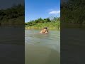 vlog jidan ibrahim ajak lisa berenang di sungai. part 675 shortvideos hewanlucu animal