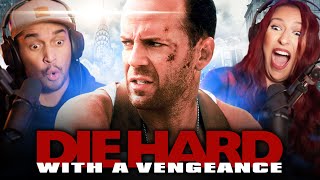 DIE HARD WITH A VENGEANCE (1995) MOVIE REACTION - DID NOT DISAPPOINT! - First Time Watching - Review