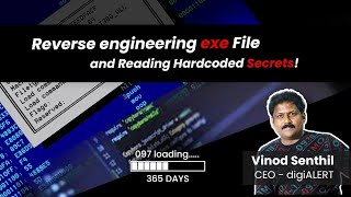 Reverse Engineering exe File and Reading Hardcoded Secrets
