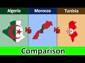 Algeria vs Morocco vs Tunisia | Comparison | Datadotcom