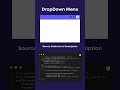 Profile Dropdown Menu | HTML CSS JAVASCRIPT #css #html #tutorials