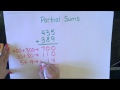 partial sums addition strategy