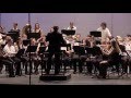 Union Pines HS Wind Ensemble - Incantation and Dance - John Barnes Chance