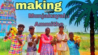 making video Munjakayalu ammithe || village comedy || #funny  || video || pochampet gang ||