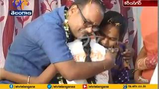 Ramakrishna Sevasamithi Conducts | Padapooja To Parents | At karimnagar