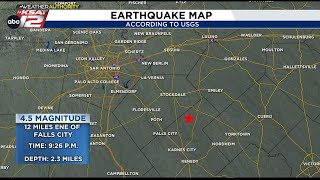 4.5-magnitude earthquake rattles Karnes County, USGS says