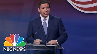 DeSantis: Law was 'weaponized for political purposes' in Trump indictment
