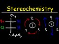 Stereochemistry - R S Configuration & Fischer Projections