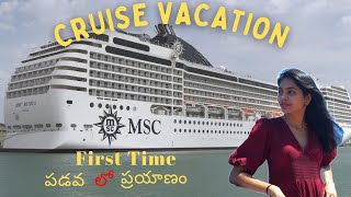 First time Cruise Experience part 1| MSC musica| Durban to Mozambique | Pomene Island