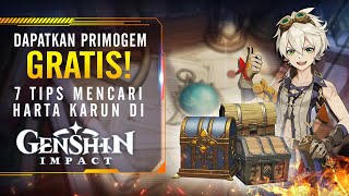 Dapat Primogem Gratis! 7 Tips Mencari Hidden Chest di Genshin Impact!