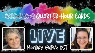 15 Minutes to Craft or Cry?! | Card Chaos: Quarter-Hour Cards ⏱️🌀 Ep. 48