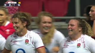 📽 Highlights | Record breaking Red Roses | England 73-7 Wales