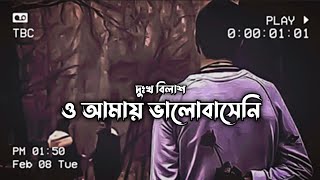 Dukkho Bilash | দুঃখ বিলাশ | Artcell | Anushilon | Lofi Remix \u0026 slowed Reverb | o amay valobasheni |