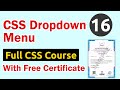 CSS Dropdown Menu