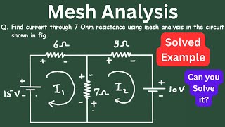 Mesh Analysis for Circuits Explained