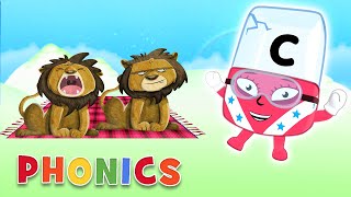 Phonics - Learn to Read | The Cat Sat on the ??? | Alphablocks