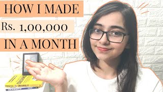I made 1 Lakh at Age 20 from Freelancing| Saheli Chatterjee