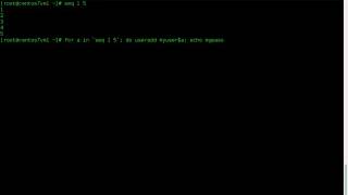 [LINUX] Create multiple users using for loop - Part 2