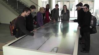 U-Touch 3x2 55" LED True Multi-Touch Table at the Savannah College of Art and Design