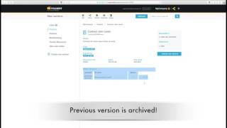 Versioning in Folderit Document Management System Software