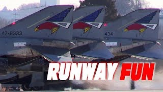 F-4 Phantom Hyakuri Airbase 302SQ Takeoff 1st Mission 航空自衛隊百里基地