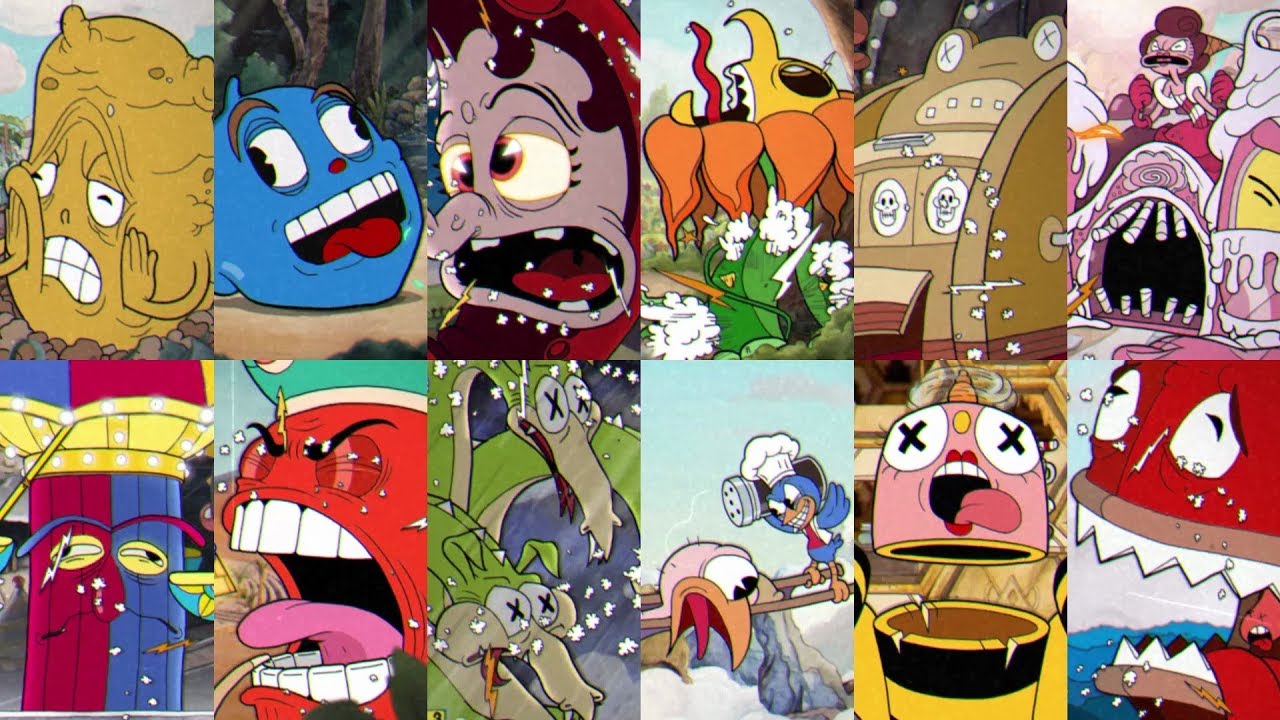 Картинки cuphead боссы