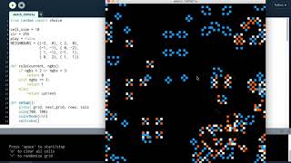 Sketch190921#Processing #Python Mode #cellularAutomata
