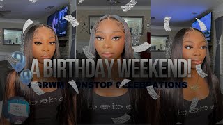 VLOG | A BIRTHDAY WEEKEND |  Non-Stop Celebrating + GRWMS | LifeeOfJaii