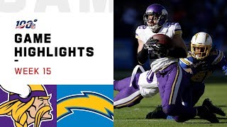 Vikings vs. Chargers Week 15 Highlights | NFL 2019