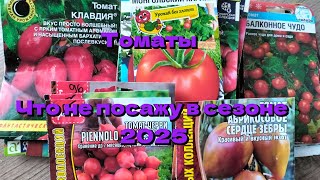 Томаты 🍅 Часть 1.Итоги прошлого сезона.Какие томаты не посажу в сезоне 2025?