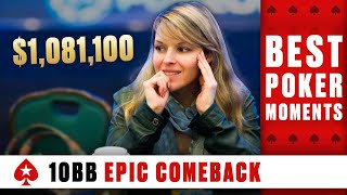 Maria Lampropulos' $1 MILLION win at PCA 2018 ♠️ Best Poker Moments ♠️ PokerStars