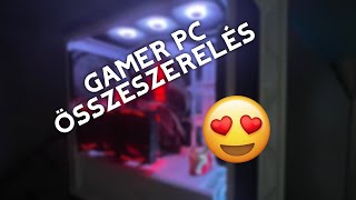 GAMER PC ÖSSZESZERELÉS INTEL I9 10900K + AMD 5700XT 🤯🔥