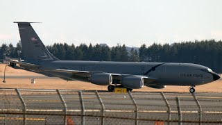 ミシガン州セルフリッジ基地所属の空中給油機KC135が横田基地へ飛来 Michigan YOKOTA Stratotanker USAF 127WG