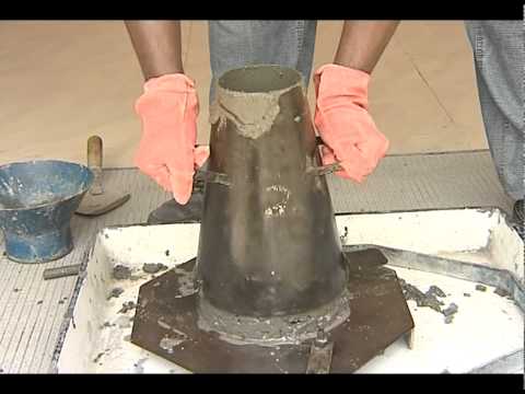 TEST FOR WORKABILITY OF CONCRETE - SLUMP CONE TEST FOR WORKABILITY OF CONCRETE - SLUMP CONE